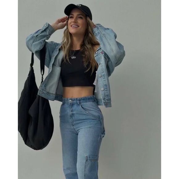 Alo Yoga Off-Duty Cap Black/White - Picture 14 of 16